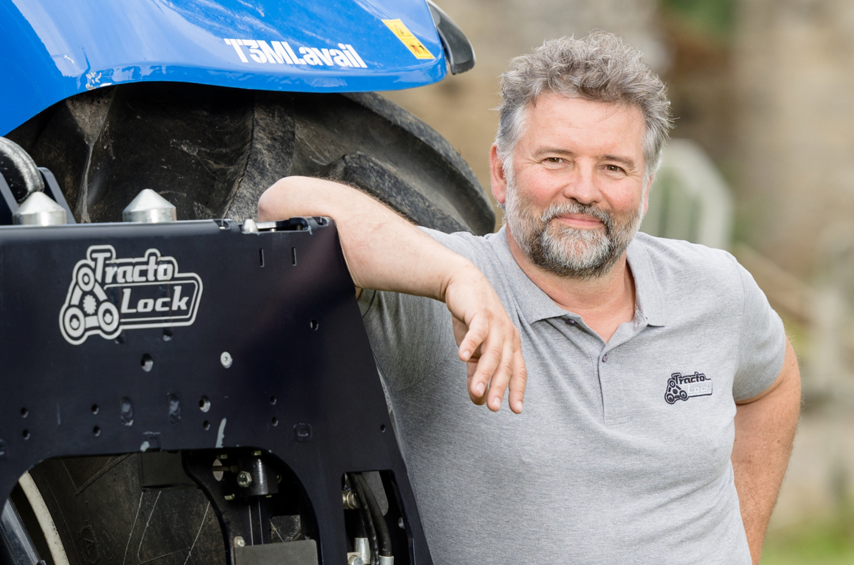 Portrait de Romain Ribo, fondateur de Tracto-Lock